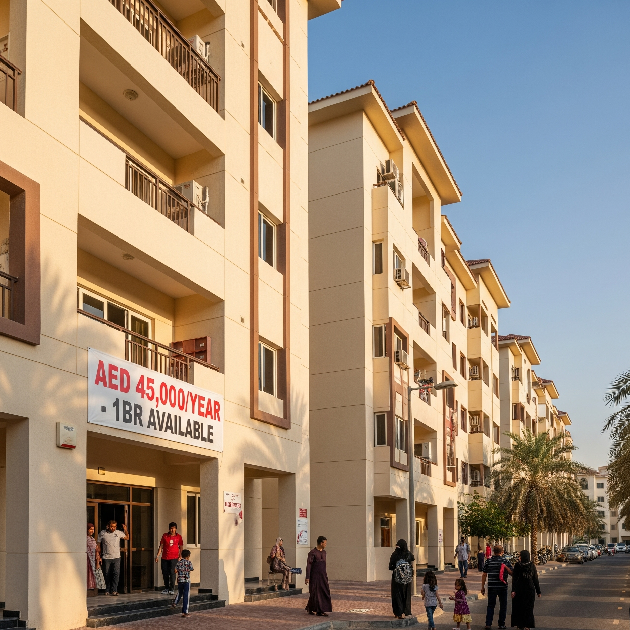 Affordable rental apartments in Al Nahda and Discovery Gardens in Dubai