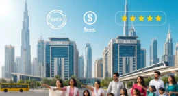 Indian families exploring top-rated CBSE and ICSE schools in Dubai with KHDA ratings