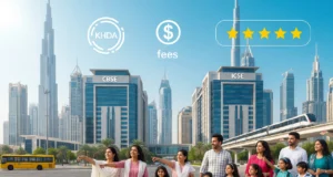 Indian families exploring top-rated CBSE and ICSE schools in Dubai with KHDA ratings