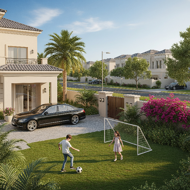 Spacious villa living for expat families in Mirdif Dubai