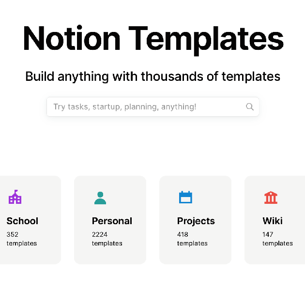 Notion dashboard with startup documentation and task list