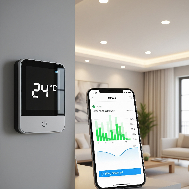 Smart thermostat and DEWA app helping cut utility bills in Dubai