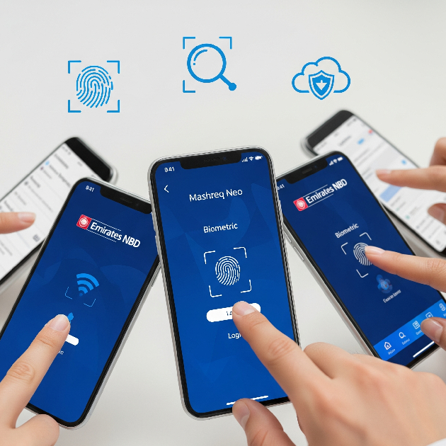 Secure mobile banking for expats in the UAE using biometric login
